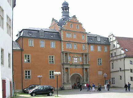 Deutschordensschloss Bad Mergentheim. Torbau 