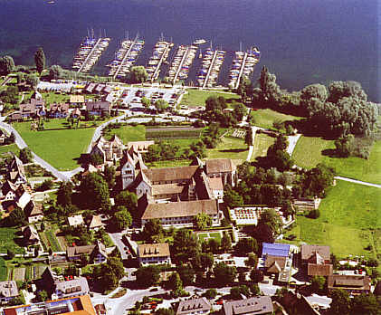 Reichenau Mittelzell, Freskenausmalung