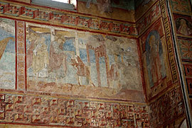 Reichenau, Klosterkirche Oberzell, Innenansicht