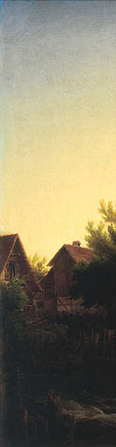 Friedrich Thurau, G´Detail aus der Abendstimmung am Untersee 