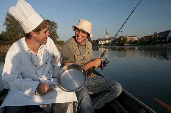Der Untersee, die „feine Ecke“ des Bodensees, tischt alles auf, was See, Weiden, Äcker, Streuobstwiesen und Weinberge zu bieten haben. Bild: Tourismus Untersee