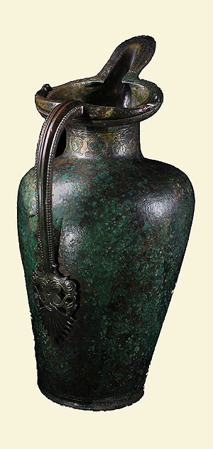 Schnabelkanne, Worms-Herrnsheim, um 400 v. Chr. Foto: GDKE/Landesarchäologie Mainz