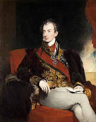 Thomas Lawrence, Klemens Lothar Wenzel F&uuml;rst von Metternich, um 1815. &copy; F&uuml;rst von Metternich Winneburg&acute;sche Dom&auml;ne Schloss Johannisberg –Rheingau, Foto: Stanislaw Chomicki, Wiesbaden