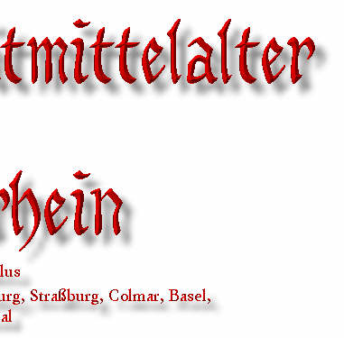 Ausstellungszyklus in Karlsruhe, Stra&szlig;burg, Freiburg, Colmar, Basel, Staufen und Bruchsal