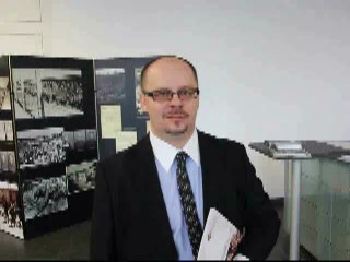 Przemyslaw Sypniewski, Vorstandssekretr der Stiftung polnisch-deutsche Ausshnung, ber die Arbeit der Stiftung