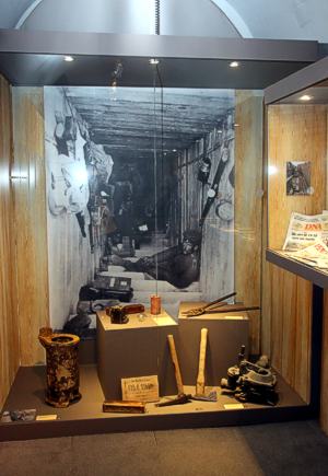 Archäologisches Museum Straßburg: A l'Est, du Nouveau. Eingangsinstallation