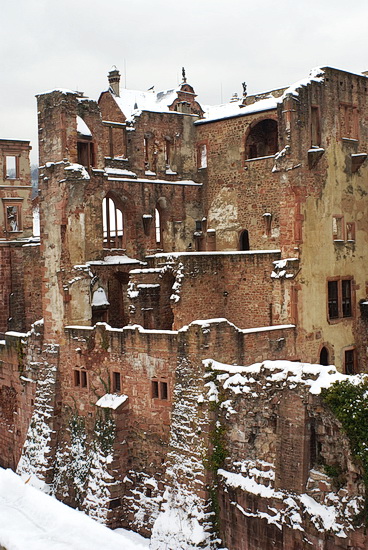 Herrentafelstubenbau von der Stückgartenterrasse aus gesehen