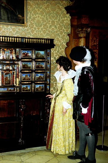 Kabinettschrank, italienisch, um 1680