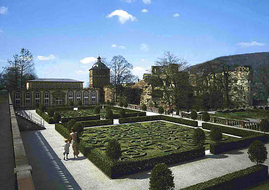 Schlossgarten Heidelberg
