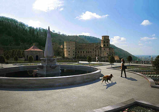 Schlossgarten Heidelberg