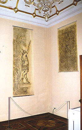 Pausvorlagen der alten historistischen Wandmalereien