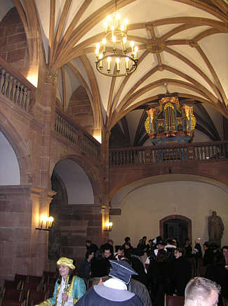 Wandaufriss der Wandpfeilerkirche