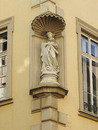 Madonnenstatue in der Hauptstra�e
