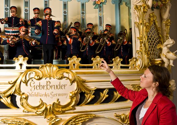 Jahrmarktsorgel, Fa. Bruder, Waldkirch. Bild © Badisches Landesmuseum