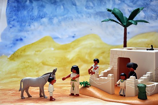 Playmobil-Landschaft