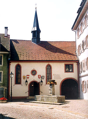 Spitalkapelle, Ansicht zur Straße hin