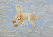 Kastagnetten spielender Putto