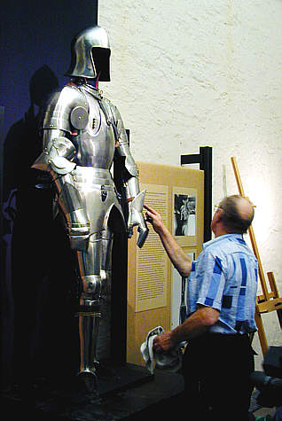 Walter Suckert und „seine" R&uuml;stung Kurf&uuml;rst Friedrich des Siegreichen