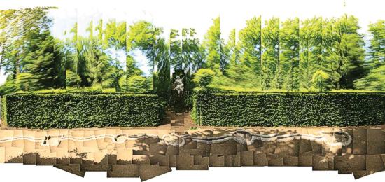 Ausstellung Bild Zeit Raum Schwetzingen, Schlosspark