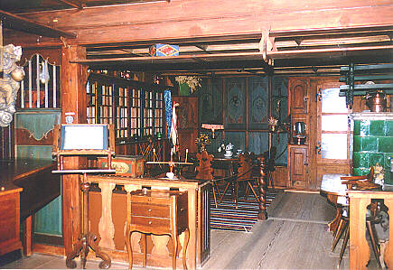 Heimatmuseum H&uuml;sli in Grafnhausen-Rothaus, Blick in die Wohnstube