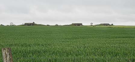 Deutsche Gesch�tzstellungen bei Longues-sur-Mer.