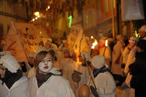 Hemdglonkerumzug in Konstanz. Bild: Chris Denneffel