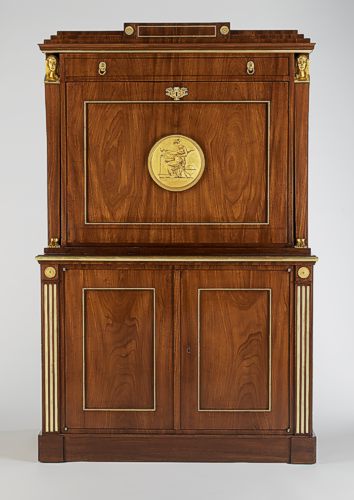 Schreibschrank des Hofebenisten Johannes Klinckerfu fr Kurfrst Friedrich von Wrttemberg