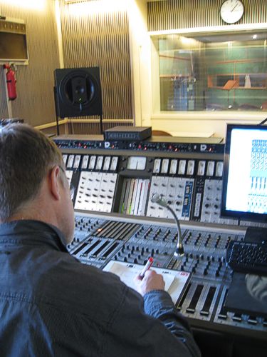 Blick in das Tonstudio des Labels MPS  in Villingen-Schwenningen, das jetzt in das Denkmalbuch des Landes Baden-Wrttemberg eingetragen wurde