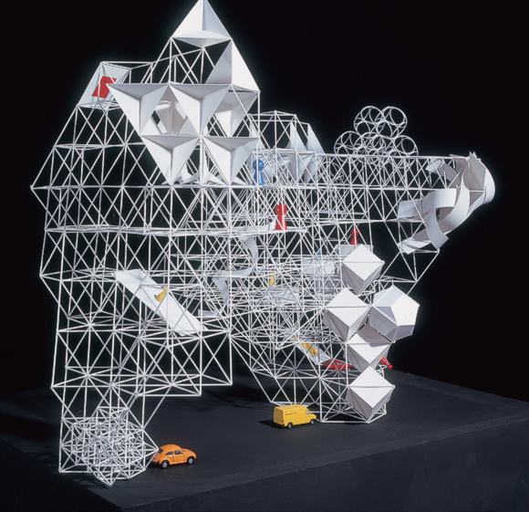 Eckhardt Schultze-Fielitz: Raumstadt, 1959. Collection FRAC Centre, Orléans © Philippe Magnon