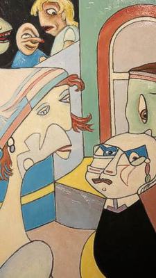 Bild: Egon Arno Br&auml;unlich, Gewisse Leute. &copy; Landkreis Waldshut