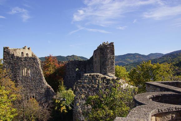 Burg Badenweiler. Bild: Badenweiler Thermen- und Touristik-GmbH/Karen Schmei&szlig;er/ssg
