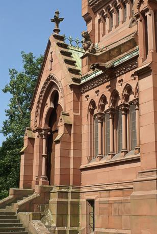 Gro&szlig;herzogliche Grabkapelle im Schlosspark Karlsruhe