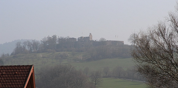 Ansicht der Festung vom Tal