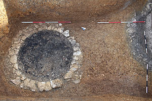 Zwei der insgesamt 11 Latrinen, die auf dem Areal der zukünftigen „Volksbankhöfe” entdeckt wurden.