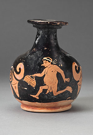 Anonym, Askos, 360350 v. Chr., Ton, Antikenmuseum Basel und Sammlung Ludwig