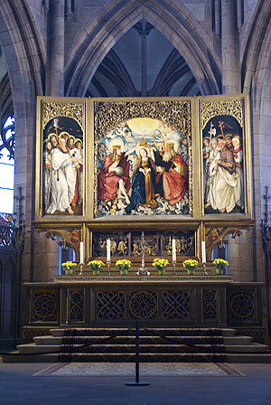 Hochaltar im Freiburger Münster, größeres Bild