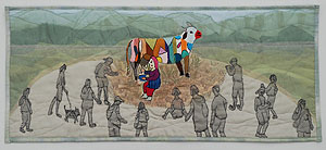 Von Menschen und Kühen (© Ingrid Eckert, Deutschland).