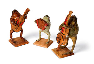 usizierende Aga-Kröten. Foto: Historisches Museum Basel