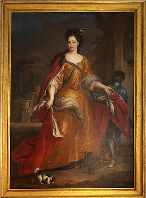 Anton Schoonjans: Maria Anna Luisa de' Medici. Undatiert. Bayerische Staatsgemäldesammlungen, Alte Pinakothek München. Leihgabe für Schloss Mannheim. Foto: kulturer.be