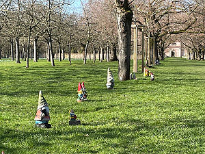 Gartenzwergparade im Schwetzinger Schlossgarten: Fotos: kulturer.be