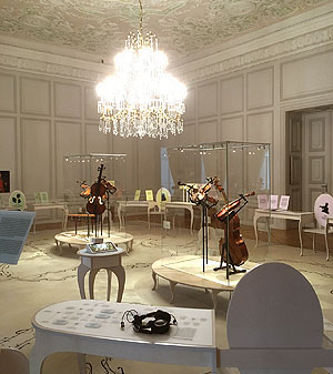 Schloss Mannheim, Raum der Hofmusik. Foto: kulturer.be