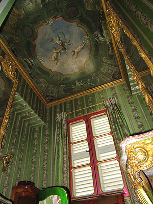 Schloss Schwetzingen, Schreibkabinett der Kurfürstin Elisabeth Augusta. Foto: kulturer.be