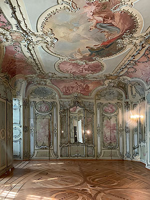 Blick in die Privatbibliothek der Kurfürstin