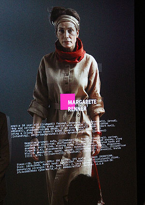 KI-generierte Protagonistin Margarete Renner der Ausstellung Uffrur 2025 in Bad Schussenried