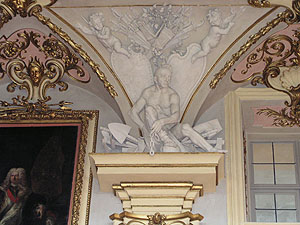 Schloss Rastatt, Ehrenhof mit Corps de Logis. Foto: kulturer.be