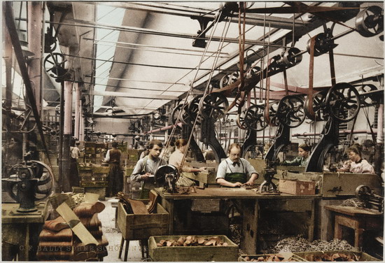 Photoglob Zürich (P.Z.): Schuhfabrik C.F. Bally, Schönenwerd, Schreinerei,