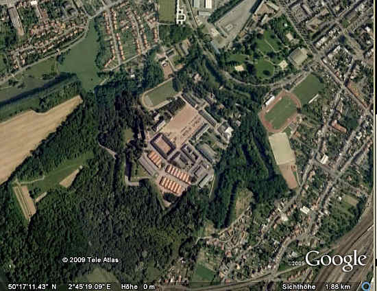 Arras, die Zitadelle in Südwesten der Stadt